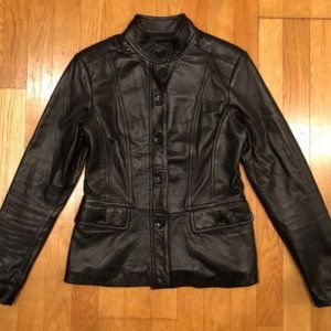 Jones New York Military Style Genuine Leather